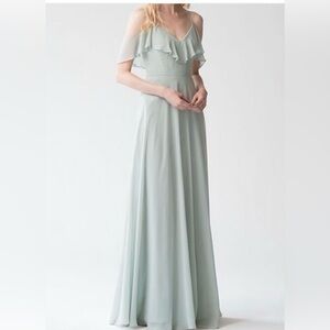 Jenny Yoo Morning Mist Bridesmaid Mila Dress
